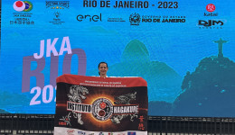 Atleta do Centro de Excelência da UEM conquista título brasileiro de Karatê