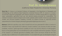 Adequação de culturas e clima atual na Califórnia é tema de palestra na UEM
