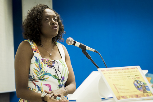 Marivânia Araújo, coordenadora do evento