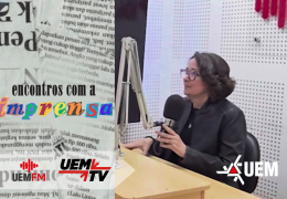 Encontros com a Imprensa recebe a jornalista Luciana Peña na UEM FM